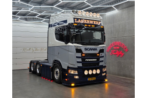 Scania 590s 6x2 XL JP Lagerwerf