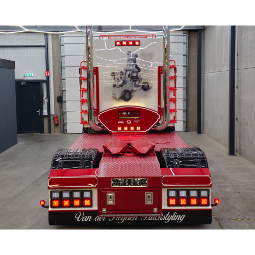 RVS kist 960x380x300 voor onder het chassis