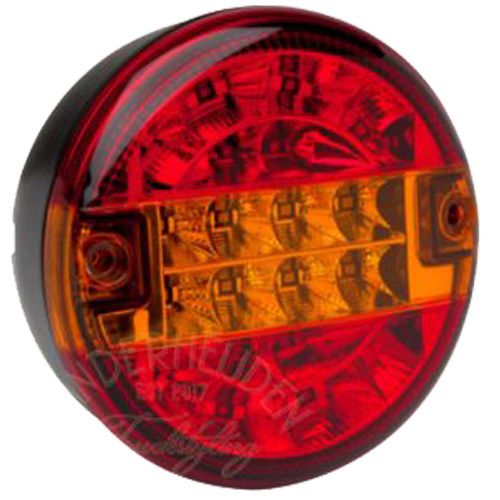 Ronde hamburger lamp 3 kamer LED