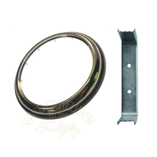 Montageset met chrome ring