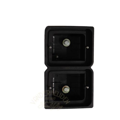Izeled behuizing rubber dubbele lamp