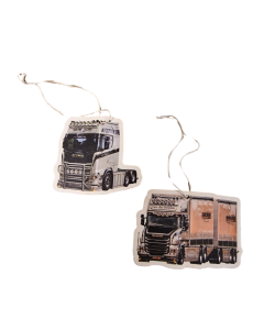 Geurhanger Set Van der Heijden Transport - Scania T730 Combi & Scania S650 Boogie