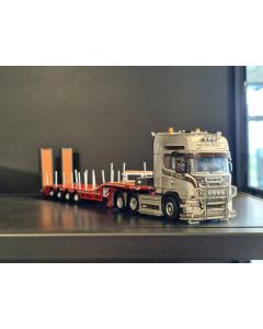 Scania R580 6x2 met semidieplader
