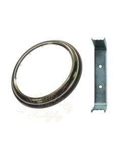 Montageset met chrome ring