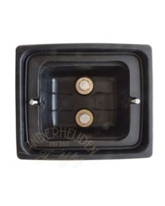 Izeled behuizing rubber enkele lamp