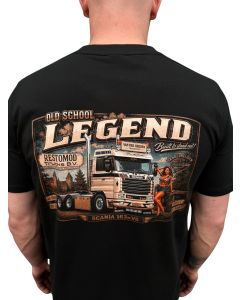 T-Shirt Old School Legend Scania 163M V8