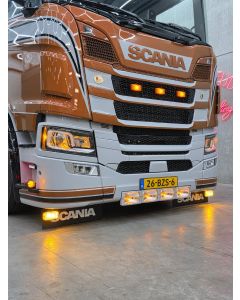 Scania Spatlap zwart