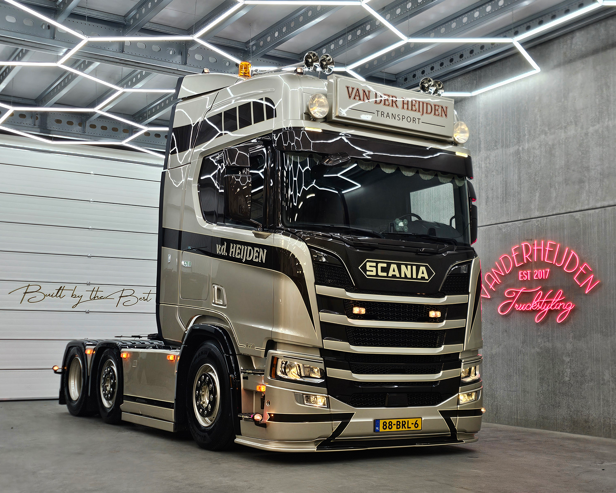 Scania R450 Van der Heijden